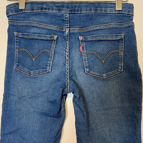 Girls Levi's® Pull-On Jeggings Medium Wash Size 14 - Picture 10 of 14